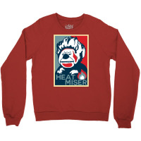 Men Women Heat Miser Campaign Poster Funny Men Fan Crewneck Sweatshirt | Artistshot