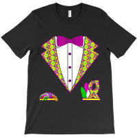 Mardi Gras Tuxedo 2023 Tux Fat Tuesday Party Costu T-shirt | Artistshot