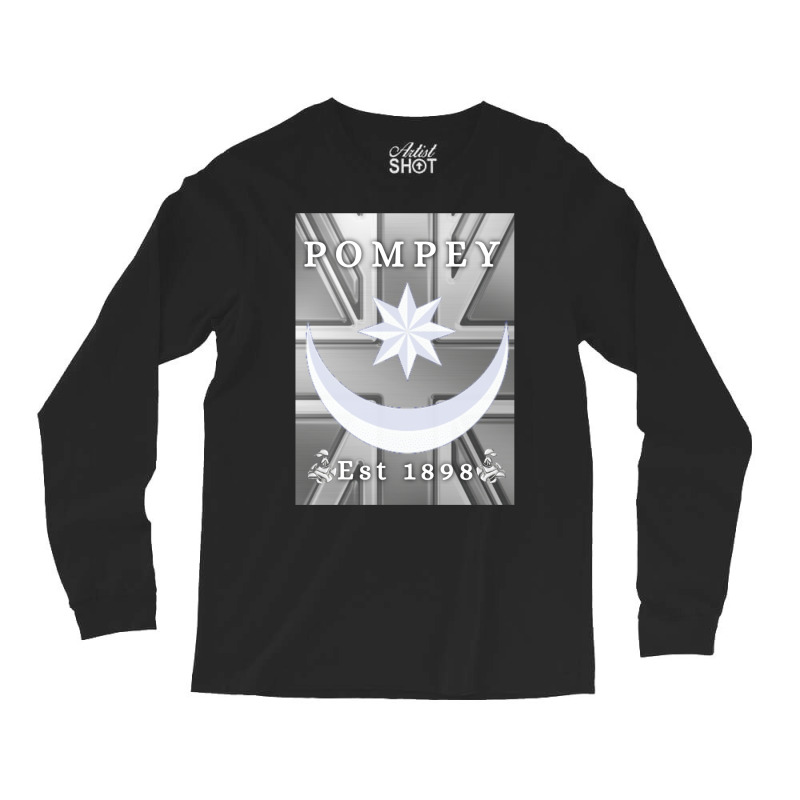 Metallic Pompey Long Sleeve Shirts | Artistshot