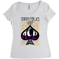 Ace As Fuck Women's Triblend Scoop T-shirt | Artistshot