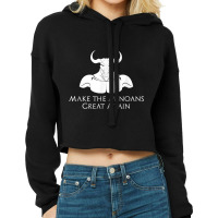 Ancient Minoan Civilization Make The Minoans Great Cropped Hoodie | Artistshot