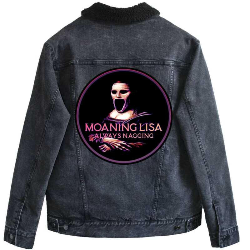 Moaning Lisa Unisex Sherpa-lined Denim Jacket | Artistshot