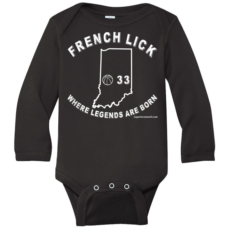 A Must For Boston Hoop Fans. The Legend's French L Long Sleeve Baby Bodysuit by fieyzacik | Artistshot