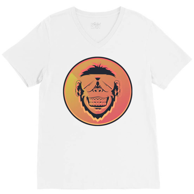 Monkey 2 V-neck Tee | Artistshot