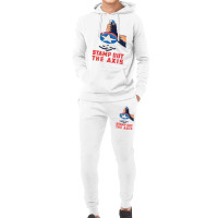 Ww2 War Time Poster Hoodie & Jogger Set | Artistshot