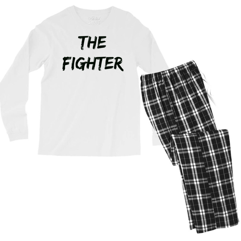 Class Series The Fighter Men's Long Sleeve Pajama Set | Artistshot