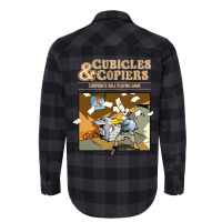 Cubicles & Copiers Flannel Shirt | Artistshot