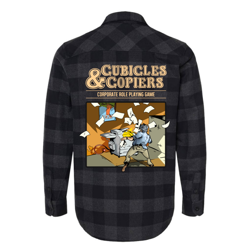 Cubicles & Copiers Flannel Shirt | Artistshot