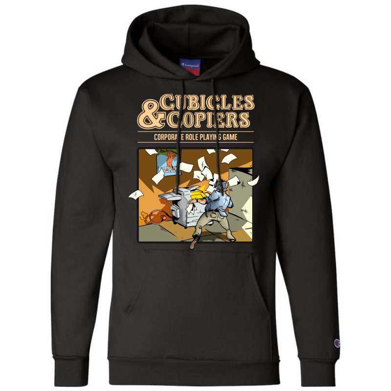 Cubicles & Copiers Champion Hoodie | Artistshot