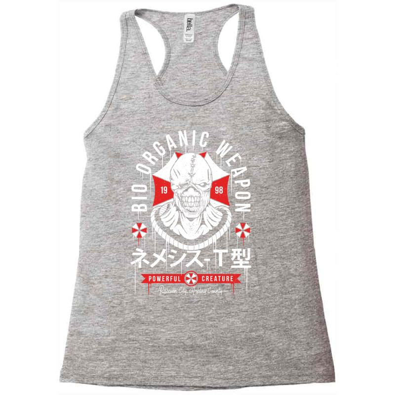 Bio Organic Weapon Racerback Tank by futuromuzireg | Artistshot