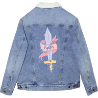 Fighter 2 Unisex Sherpa-lined Denim Jacket | Artistshot