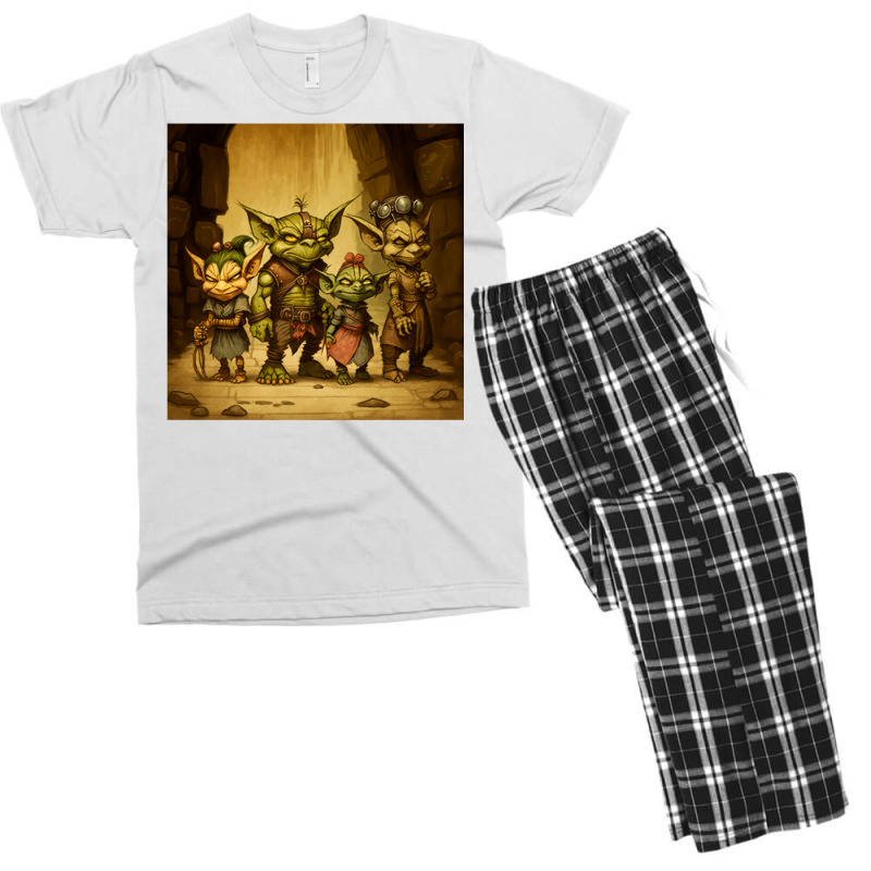 Goblins Family   Fantasy Families Men's T-shirt Pajama Set | Artistshot