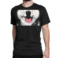 Husky T  Shirtfunny Siberian Husky Lover Face Mask Cute Husky Dog Mout Classic T-shirt | Artistshot