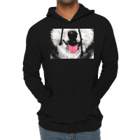 Husky T  Shirtfunny Siberian Husky Lover Face Mask Cute Husky Dog Mout Lightweight Hoodie | Artistshot