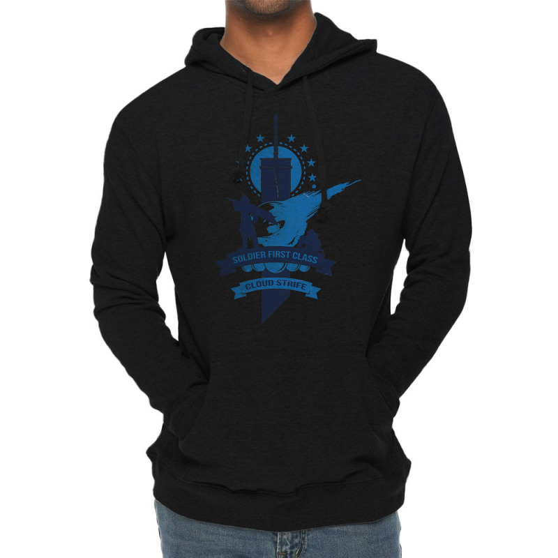 Final Fantasy 7 Cloud Strife Lightweight Hoodie by auwadehmant | Artistshot