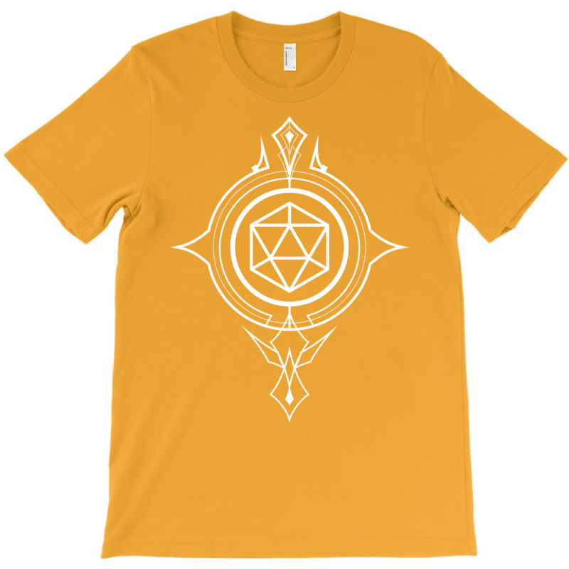 Minimalist Polyhedral D20 Dice Tabletop Rpg Addict T-shirt | Artistshot