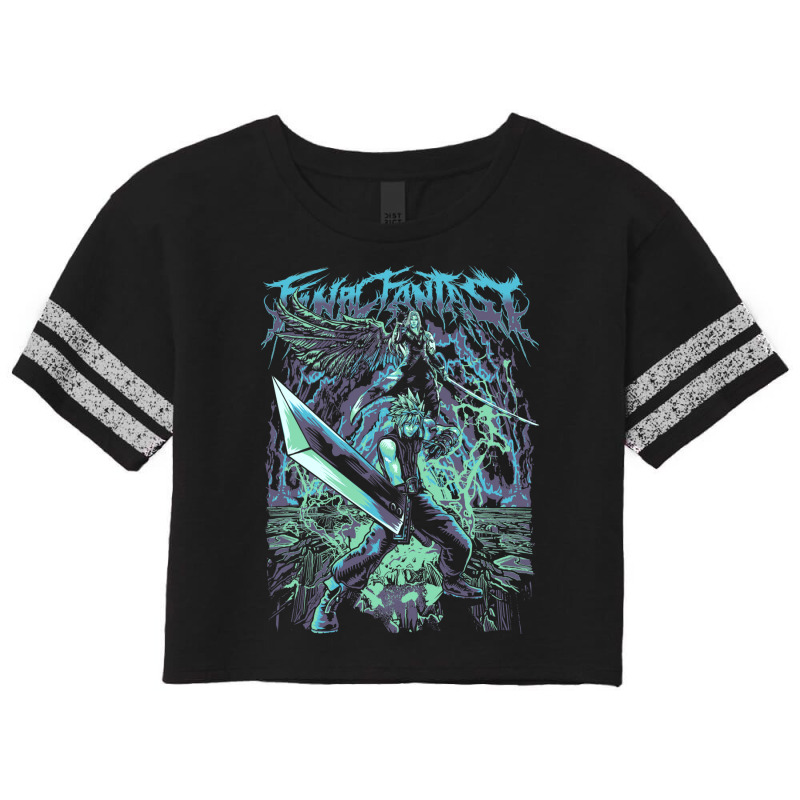 Final Fantasy Fan Art Scorecard Crop Tee by auwadehmant | Artistshot