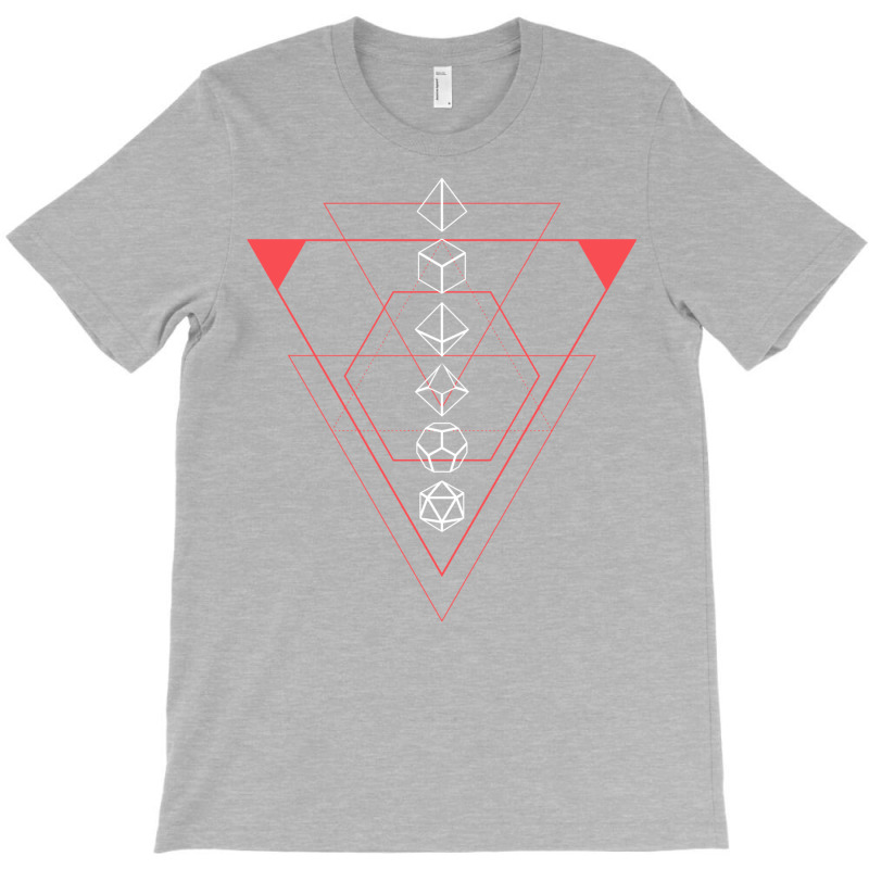 Minimalist Polyhedral Dice Set Of The Master T-shirt | Artistshot