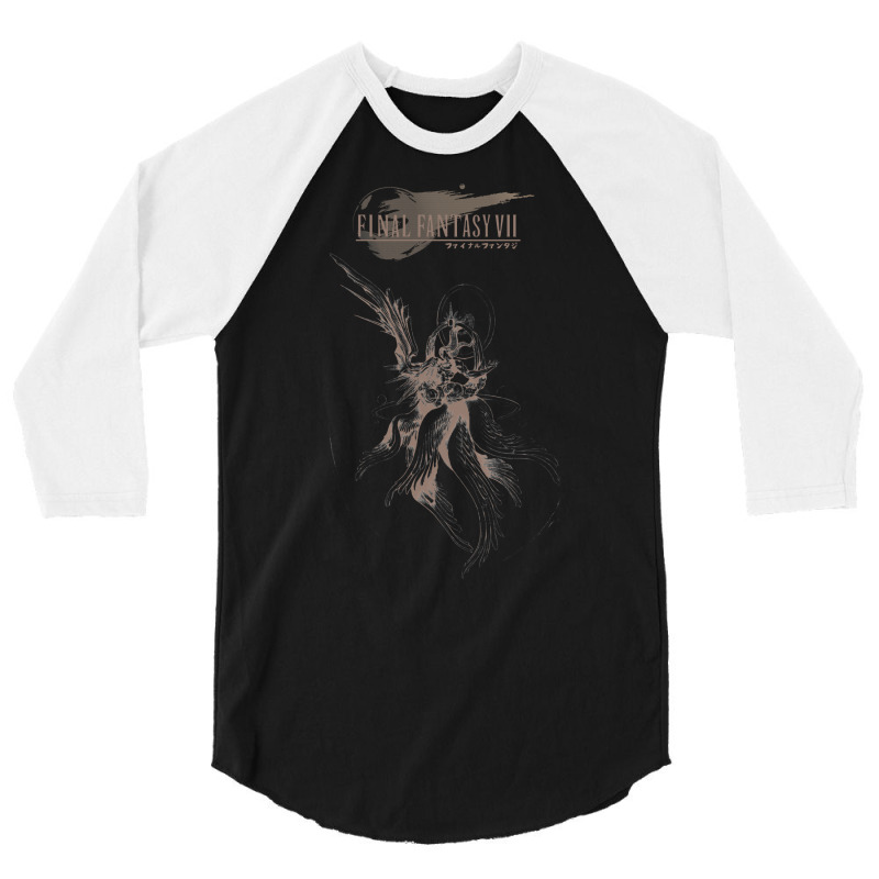 Final Fantasy Vii Sephiroth 3/4 Sleeve Shirt by auwadehmant | Artistshot