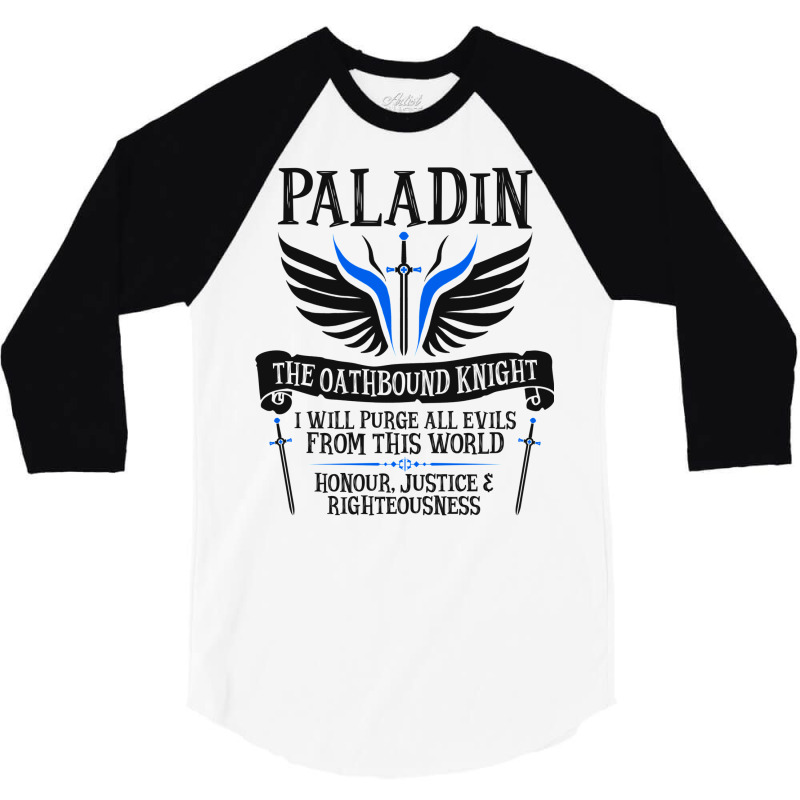 Paladin1 3/4 Sleeve Shirt | Artistshot