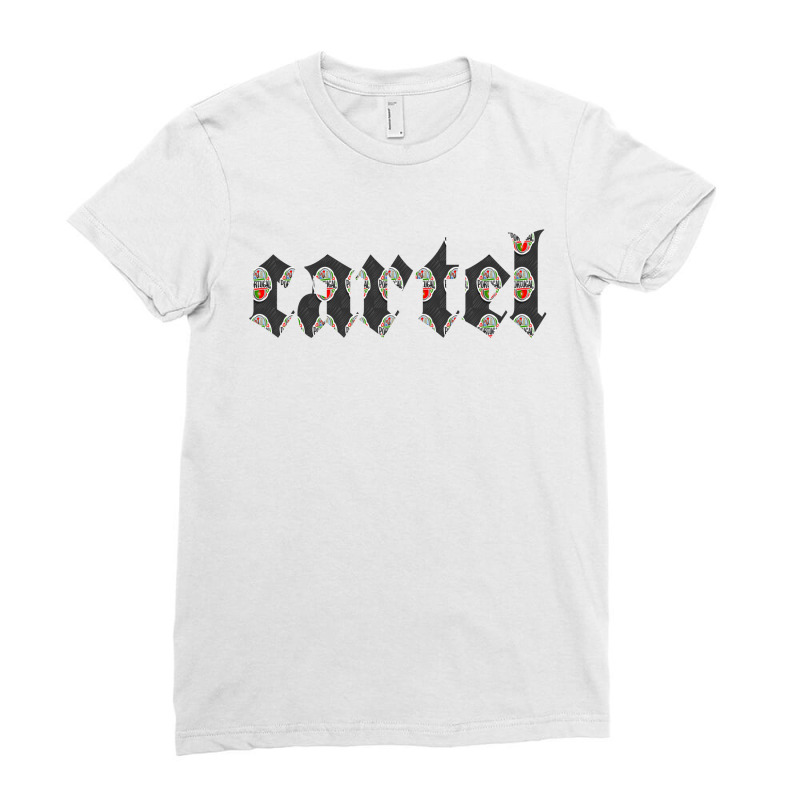 Cartel Portugal Ladies Fitted T-Shirt by Dav | Artistshot