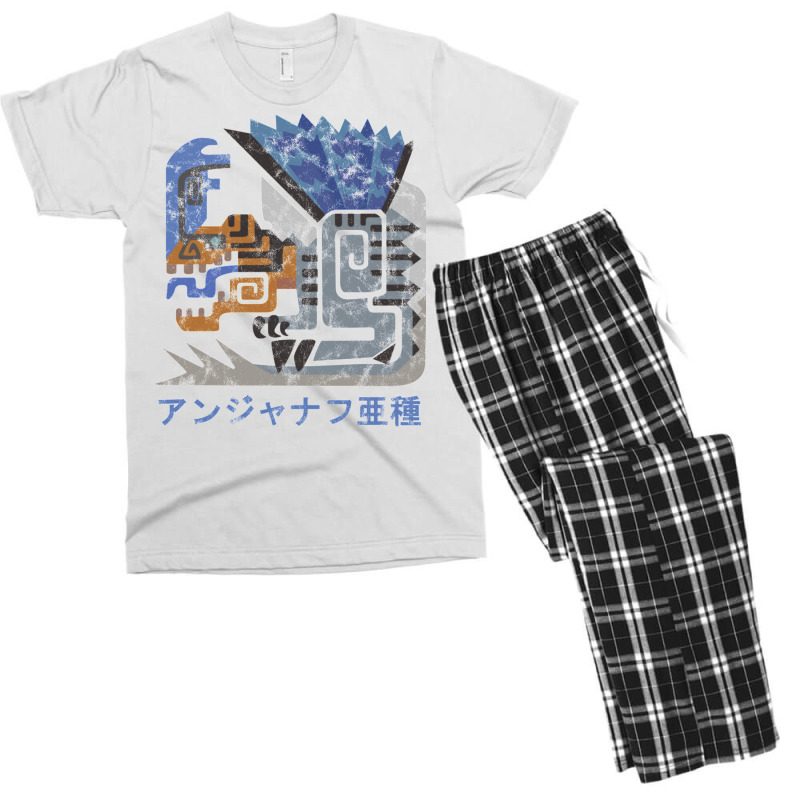 Monster Hunter World Iceborne Fulgur Anjanath Kanj Men's T-shirt Pajama Set | Artistshot