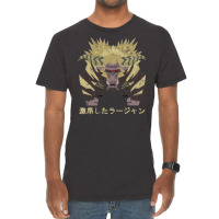 Monster Hunter World Iceborne Furious Rajang Kanji Vintage T-shirt | Artistshot