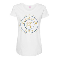 Final Fantasy Xiv Conjurer's Guild Maternity Scoop Neck T-shirt | Artistshot