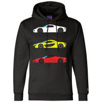 Modern European Dream Cars The Trinity Champion Hoodie | Artistshot