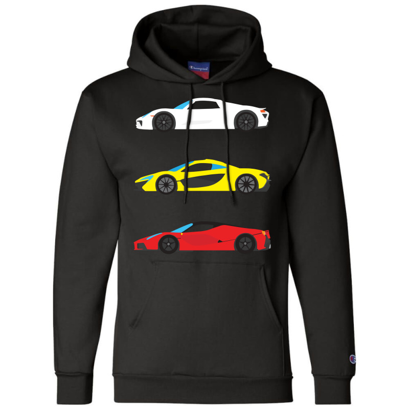 Modern European Dream Cars The Trinity Champion Hoodie | Artistshot