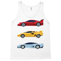 Modern European Dream Cars; Early 90s Heroes Tank Top | Artistshot