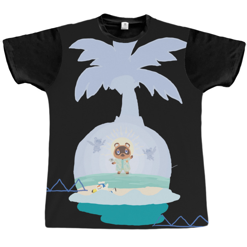 Deserted Island Cult Leaderanimal Crossing New Hor Graphic T-shirt by hroubyrant1 | Artistshot