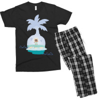 Deserted Island Cult Leaderanimal Crossing New Hor Men's T-shirt Pajama Set | Artistshot