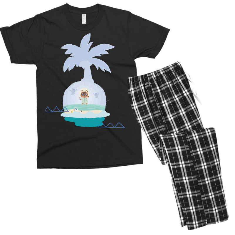 Deserted Island Cult Leaderanimal Crossing New Hor Men's T-shirt Pajama Set by hroubyrant1 | Artistshot