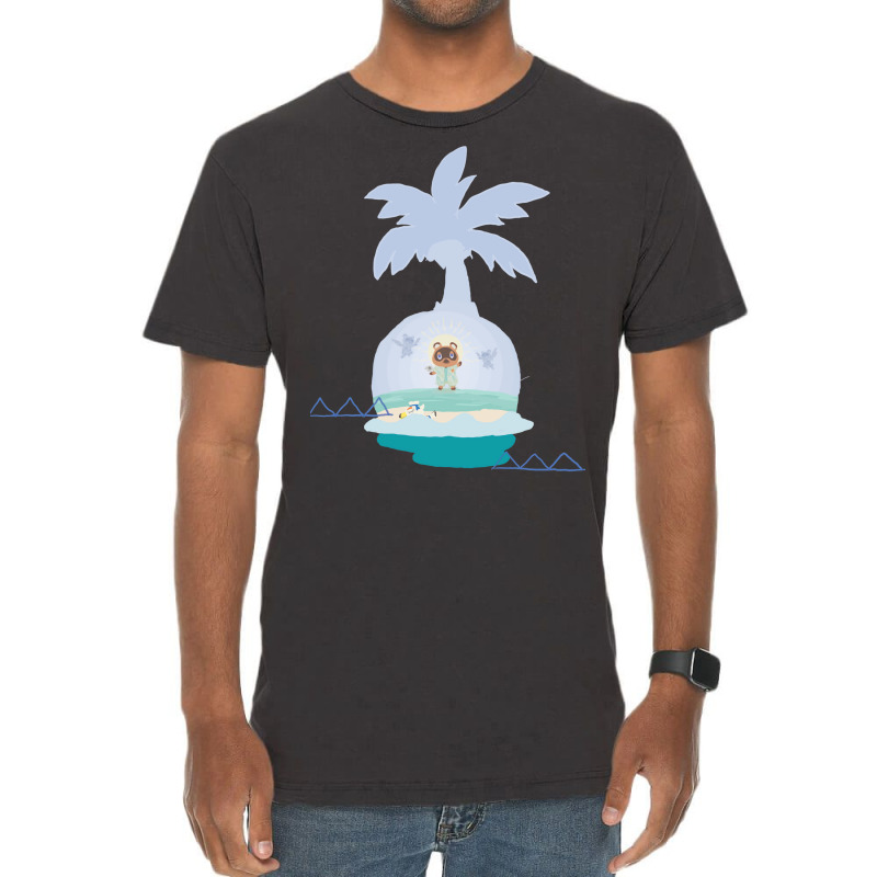 Deserted Island Cult Leaderanimal Crossing New Hor Vintage T-Shirt by hroubyrant1 | Artistshot