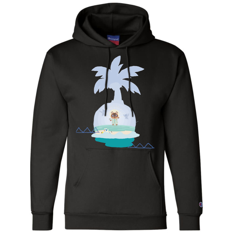 Deserted Island Cult Leaderanimal Crossing New Hor Champion Hoodie by hroubyrant1 | Artistshot