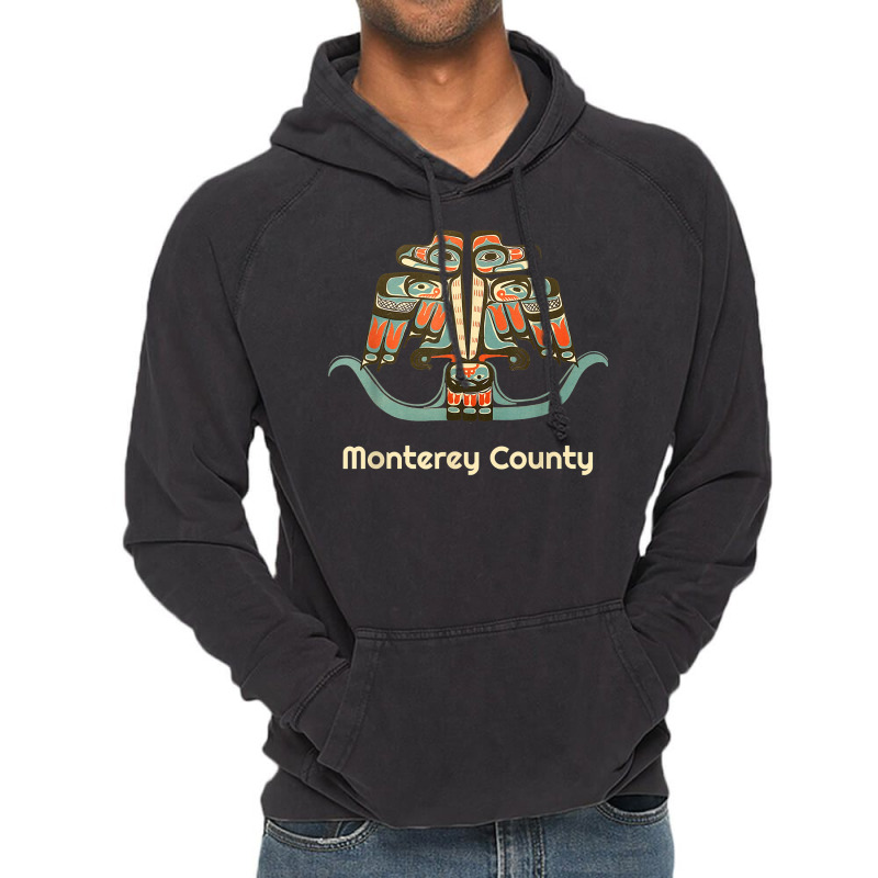 Monterey County California Thunderbird Nw Native American T Shirt Vintage Hoodie | Artistshot