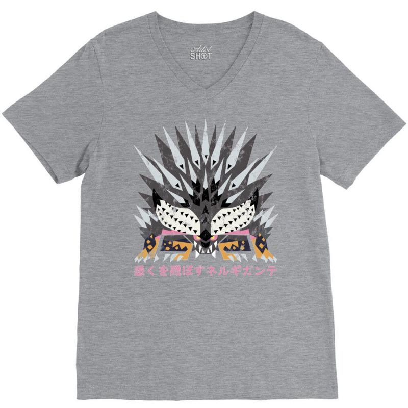 Monster Hunter World Iceborne Ruiner Nergigante Ka V-neck Tee | Artistshot