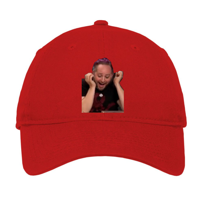 Taliesin Jaffe   Crititcal Role Meme Face Caduceus Adjustable Cap | Artistshot