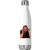 Taliesin Jaffe   Crititcal Role Meme Face Caduceus Stainless Steel Water Bottle | Artistshot