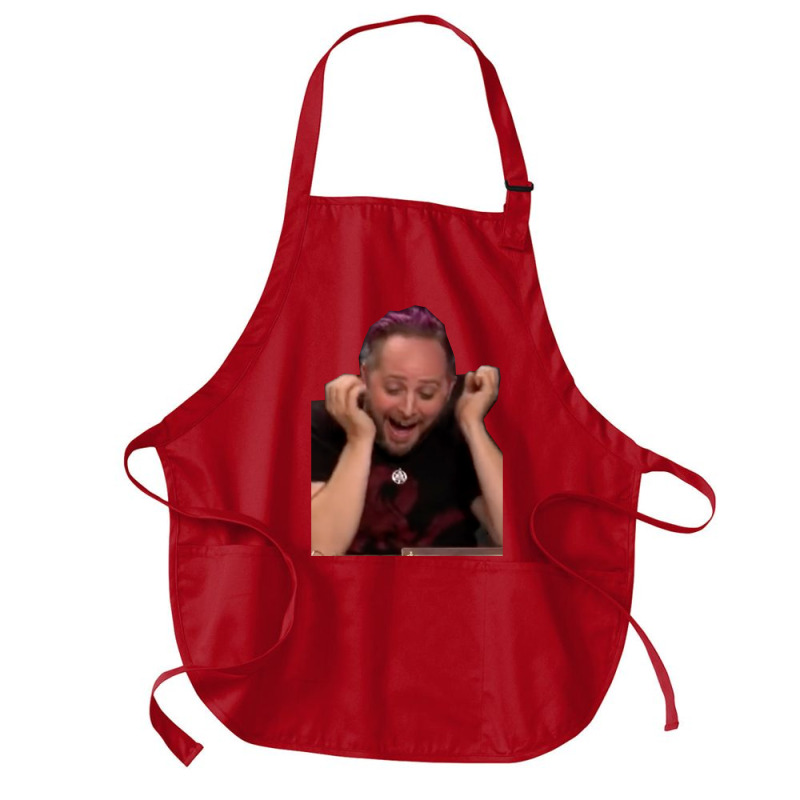 Taliesin Jaffe   Crititcal Role Meme Face Caduceus Medium-length Apron | Artistshot