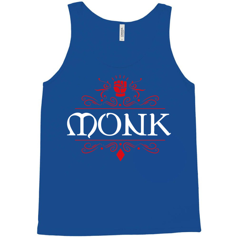 Monk Game Night Uniform Tabletop Rpg Character Cla Tank Top | Artistshot