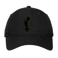 Green Archer With Arrow Adjustable Cap | Artistshot