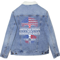 Womens Dominican Shirts, American Grown Dominican Unisex Sherpa-lined Denim Jacket | Artistshot