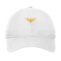 Golden Two Headed Eagle Medieval Empire Symbol War Adjustable Cap | Artistshot