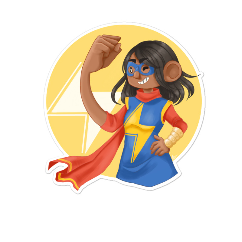 Kamala Khan (ms.marvel) Sticker | Artistshot