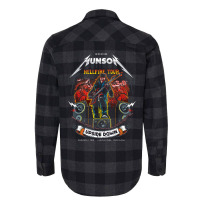 Most Metal Tour Distress Flannel Shirt | Artistshot