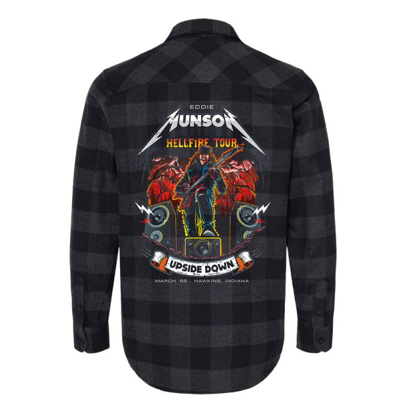 Most Metal Tour Distress Flannel Shirt | Artistshot