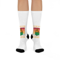 Womens Funny Dumpster Fire Itâ€™s Fine Iâ€ Crew Socks | Artistshot