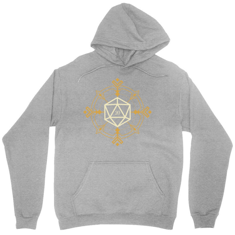 Magical Esoteric D20 Dice Unisex Hoodie by boricanamisd | Artistshot